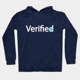 Verified being verified artistic design Hoodie